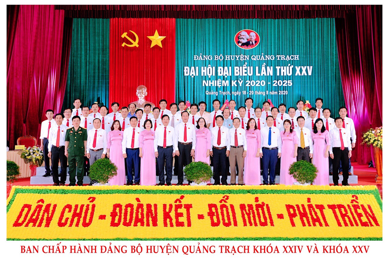 BCH Đảng bộ huyện khóa XXIV và XXV
